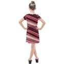 Wave Texture Design Pattern Art Kids  Cross Web Dress View2