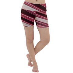 Wave Texture Design Pattern Art Lightweight Velour Yoga Shorts by Amaryn4rt