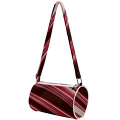 Wave Texture Design Pattern Art Mini Cylinder Bag by Amaryn4rt