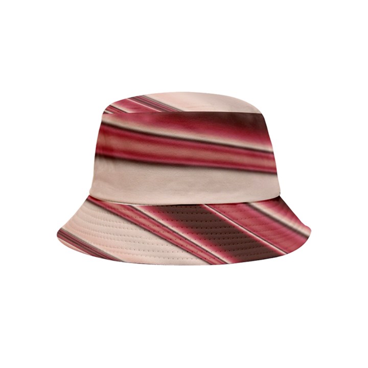 Wave Texture Design Pattern Art Bucket Hat (Kids)