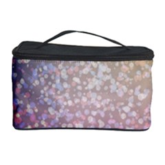 Glitter Particles Pattern Abstract Cosmetic Storage by Amaryn4rt