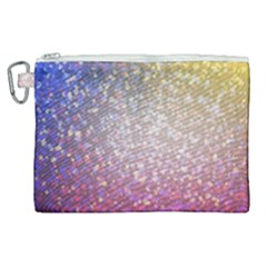 Glitter Particles Pattern Abstract Canvas Cosmetic Bag (xl) by Amaryn4rt