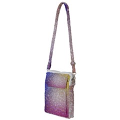 Glitter Particles Pattern Abstract Multi Function Travel Bag by Amaryn4rt