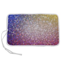 Glitter Particles Pattern Abstract Pen Storage Case (s) by Amaryn4rt