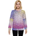 Glitter Particles Pattern Abstract Hidden Pocket Sweatshirt View1