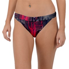 Stranger Things Fantasy Dark  Red Band Bikini Bottom by Amaryn4rt