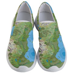 Grand Duchy Of Valderin Fantasy Map Women s Lightweight Slip Ons by Amaryn4rt