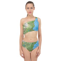 Grand Duchy Of Valderin Fantasy Map Spliced Up Two Piece Swimsuit by Amaryn4rt