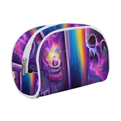 Purple Drawing Digital Art Make Up Case (small) by Amaryn4rt