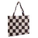 Illustration Checkered Pattern Decoration Medium Tote Bag View2