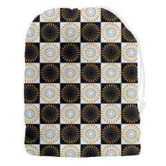 Illustration Checkered Pattern Decoration Drawstring Pouch (3xl) by Amaryn4rt