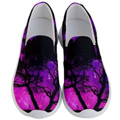 Tree Men Space Universe Surreal Men s Lightweight Slip Ons by Amaryn4rt