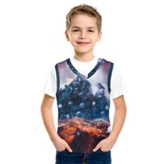 Artificial Intelligence Surreal Kids  Basketball Tank Top by Amaryn4rt