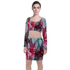 Abstract Pattern Art Colorful Top And Skirt Sets by Amaryn4rt