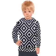 Background Pattern Geometric Kids  Hooded Pullover by Amaryn4rt