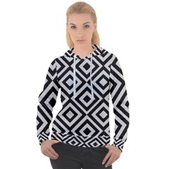 Background Pattern Geometric Women s Overhead Hoodie by Amaryn4rt