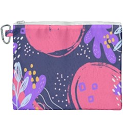 Abstract Background Shapes Banner Canvas Cosmetic Bag (xxxl) by Amaryn4rt