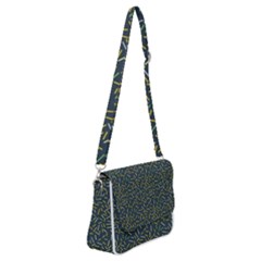 Abstract Pattern Sprinkles Shoulder Bag With Back Zipper by Amaryn4rt