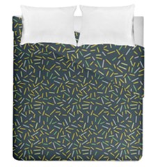 Abstract Pattern Sprinkles Duvet Cover Double Side (queen Size) by Amaryn4rt