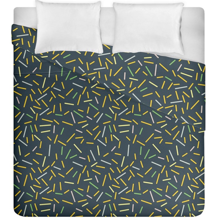 Abstract Pattern Sprinkles Duvet Cover Double Side (King Size)