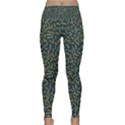 Abstract Pattern Sprinkles Lightweight Velour Classic Yoga Leggings View1