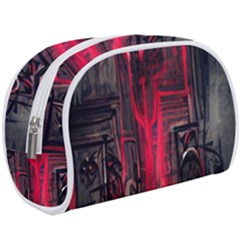 Stranger Things Fantasy Dark  Red Make Up Case (large) by Amaryn4rt