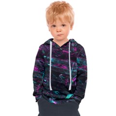 Space Futuristic Shiny Abstraction Kids  Overhead Hoodie by Amaryn4rt