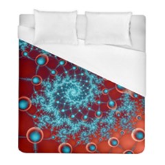 Fractal Pattern Background Duvet Cover (full/ Double Size) by Amaryn4rt