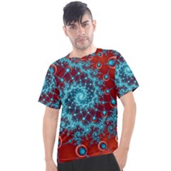 Fractal Pattern Background Men s Sport Top by Amaryn4rt