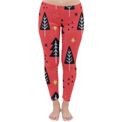 Christmas Christmas Tree Pattern Classic Winter Leggings by Amaryn4rt