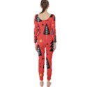 Christmas Christmas Tree Pattern Long Sleeve Catsuit View2