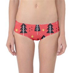 Christmas Christmas Tree Pattern Classic Bikini Bottoms by Amaryn4rt