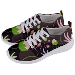 Wallpaper Floral Background Men s Lightweight Sports Shoes by Amaryn4rt