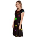 Stars Seamless Pattern Celebration Classic Short Sleeve Dress View2