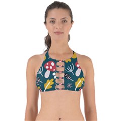 Autumn Nature Sheets Forest Perfectly Cut Out Bikini Top