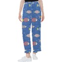 Sea Fish Blue Submarine Animals Women s Pants  View1