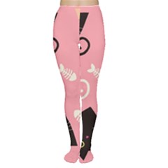 Cat Pattern Backgroundpet Tights by Amaryn4rt