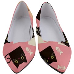 Cat Pattern Backgroundpet Women s Block Heels  by Amaryn4rt