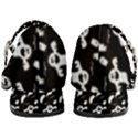 Halloween Background Ghost Pattern Women s Mary Jane Shoes View4