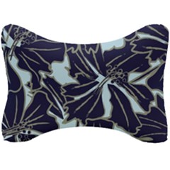 Floral Print Art Pattern Design Seat Head Rest Cushion by Amaryn4rt