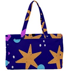 Star Abstract Pattern Wallpaper Canvas Work Bag