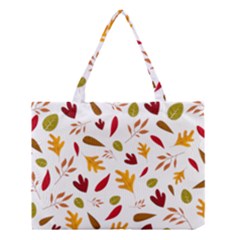 Leaves Fall Autum Colors Season Medium Tote Bag by Amaryn4rt