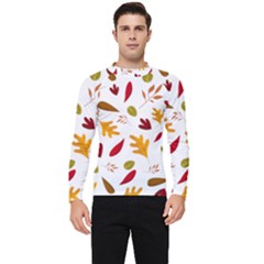 Leaves Fall Autum Colors Season Men s Long Sleeve Rash Guard by Amaryn4rt