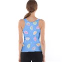 Seashell Clam Pattern Art Design Tank Top View2