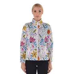 Flowers Nature Wallpaper Background Women s Bomber Jacket