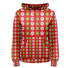 Festive Pattern Christmas Holiday Women s Pullover Hoodie by Amaryn4rt