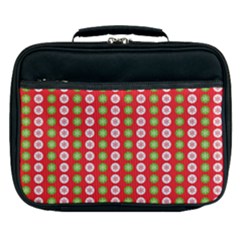 Festive Pattern Christmas Holiday Lunch Bag by Amaryn4rt