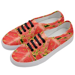 Aglonema Leaf Plant Pattern Flora Women s Classic Low Top Sneakers by Amaryn4rt