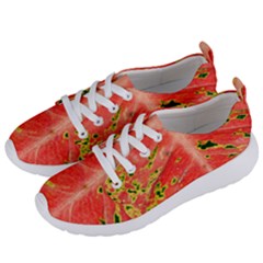 Aglonema Leaf Plant Pattern Flora Women s Lightweight Sports Shoes by Amaryn4rt