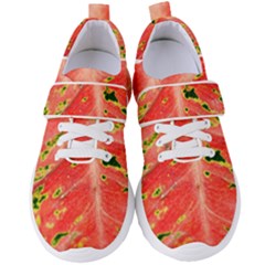 Aglonema Leaf Plant Pattern Flora Women s Velcro Strap Shoes by Amaryn4rt